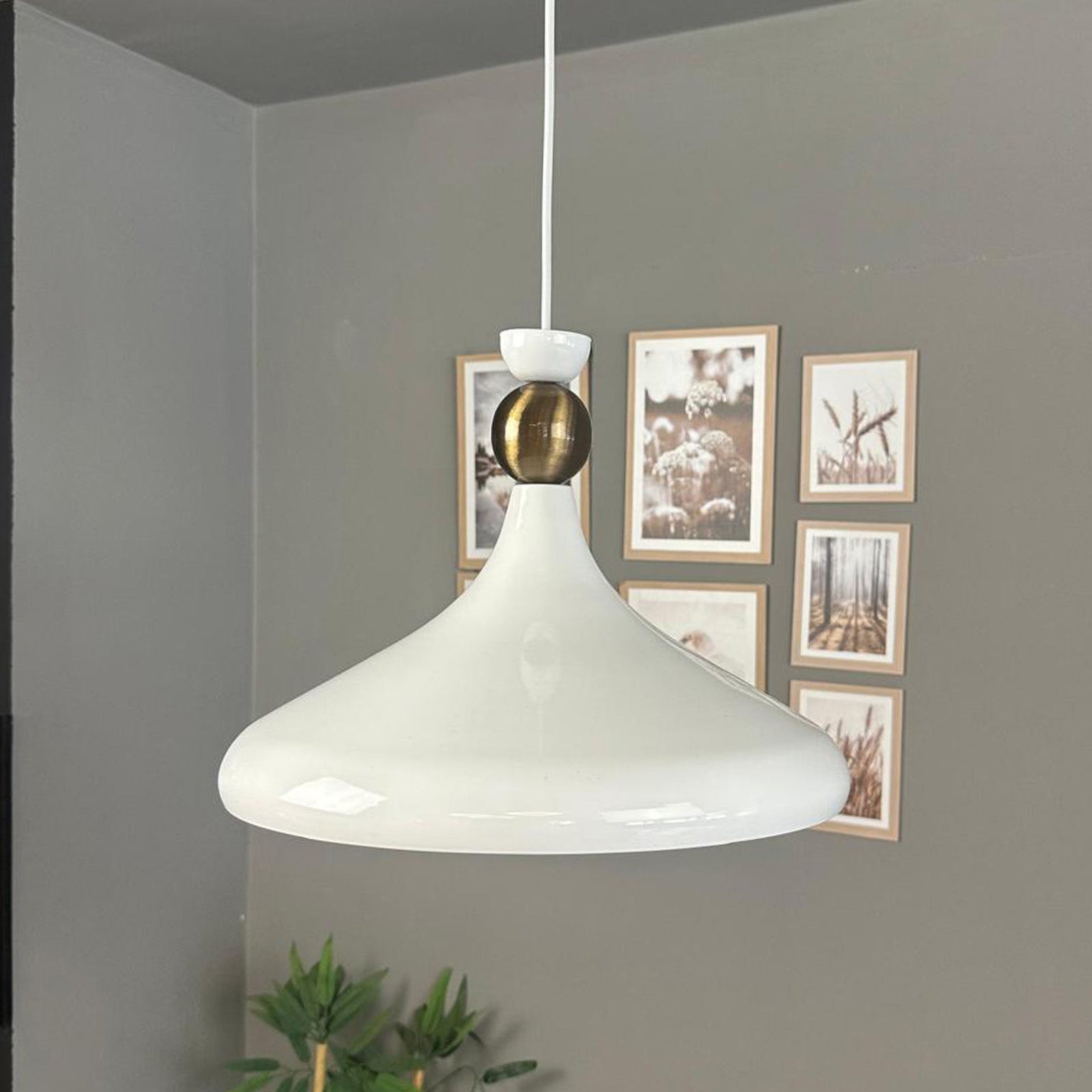 Pendelleuchte Ø35 cm Metall E27 Moderne Lampe, Ohne Leuchtmittel